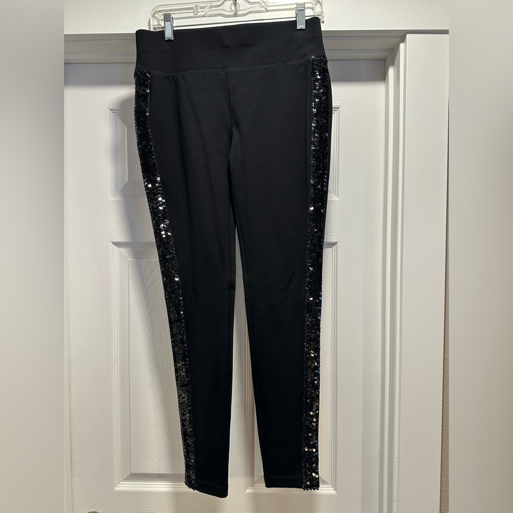 INC sequin dress leggings